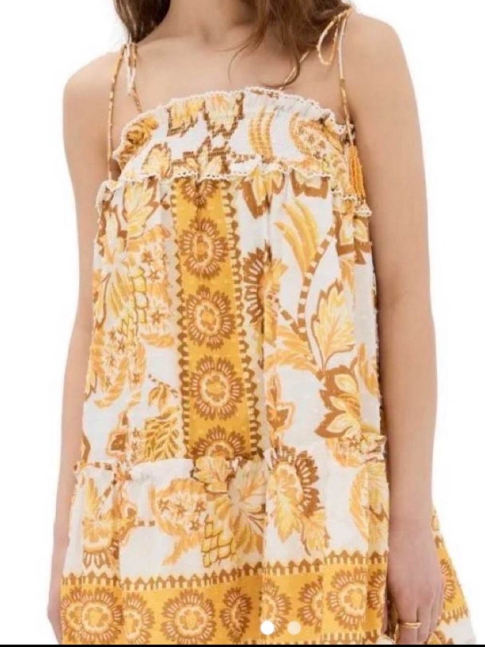 The FARM Rio Aura Floral Mini Dress